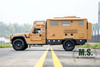195 caballos de fuerza y ​​6 toneladas de peso bruto Modelo militar 4x4 Versión Mengshi RV_Suspensión delantera y trasera de doble horquilla, transmisión manual automática, chasis militar servido_Directo del fabricante