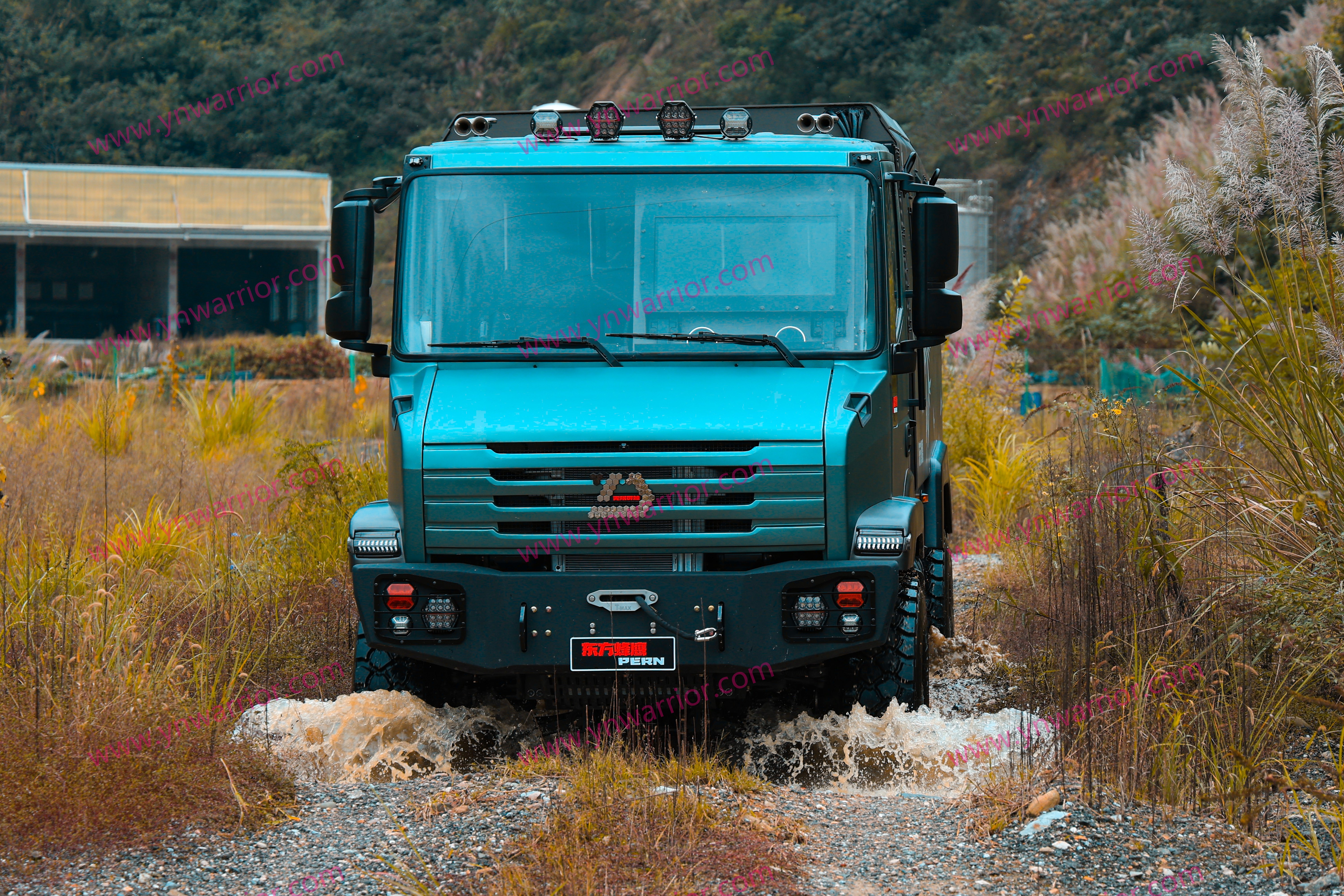 departamento de vadeo alto de camión blindado fabricado en Chiense, 