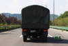 Dongfeng EQ2082 Flathead Army Green con lona_ Dongfeng Exportación de camiones de transporte todoterreno 6*6