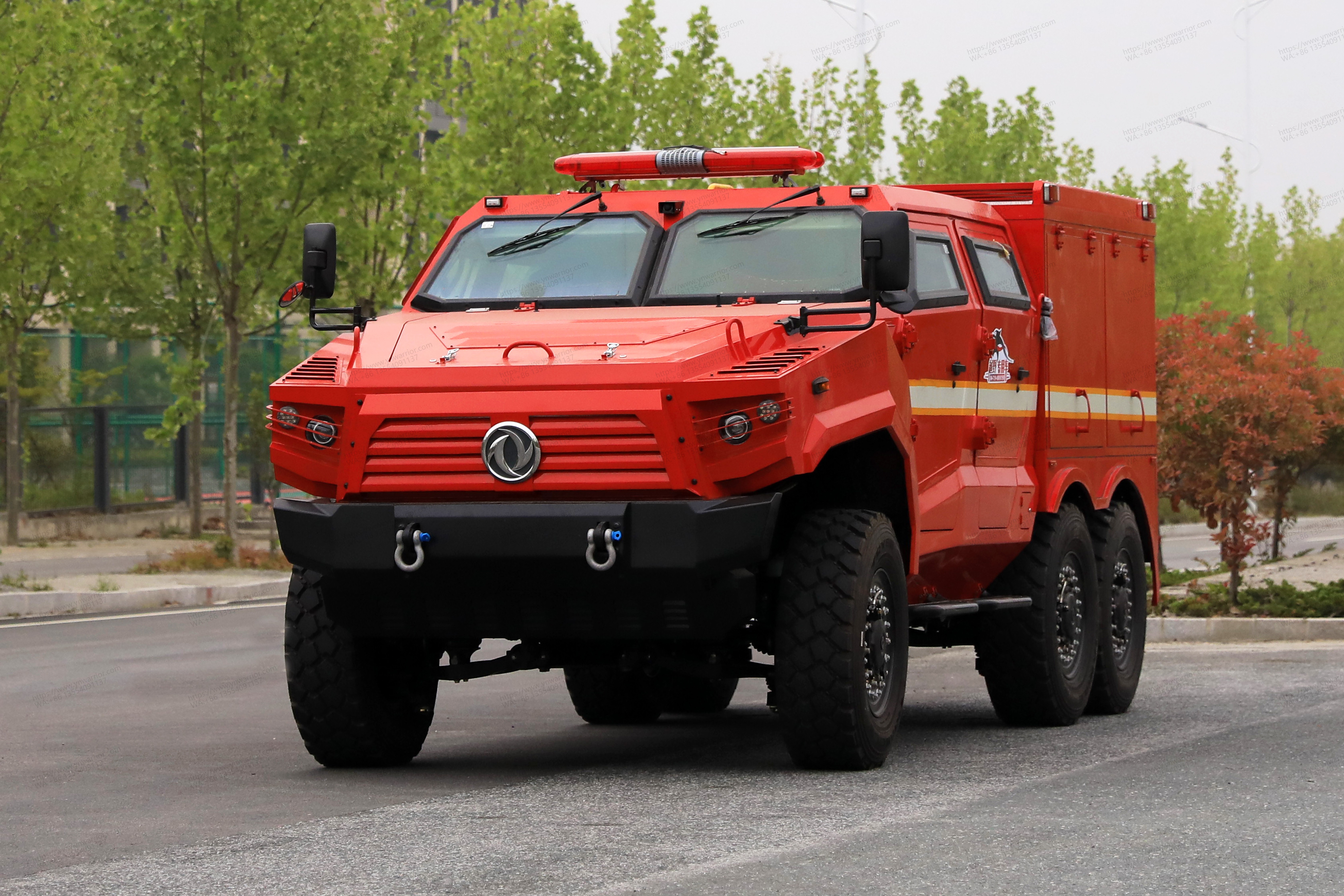 Dongfeng Mengshi 6x6 Vehículo médico fuera de carretera 