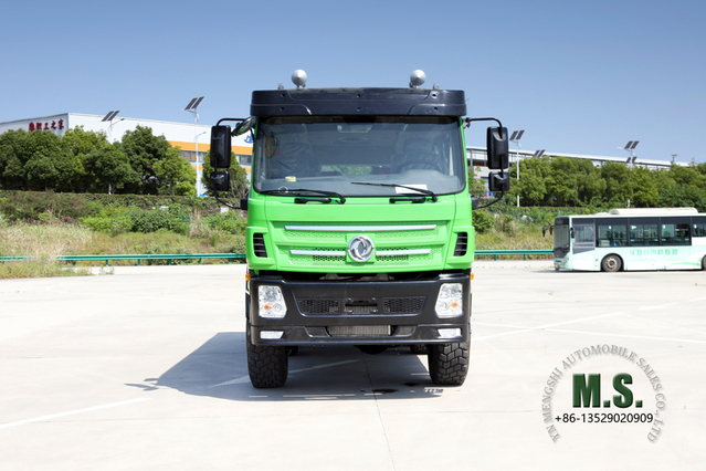 210Hp 27 asientos 6x6 Autobús de viaje todoterreno_Motor Cummins 6WD 10,5 toneladas de GVW Volante a la izquierda/derecha Calidad militar para carreteras difíciles_Diseño de color directo del fabricante
