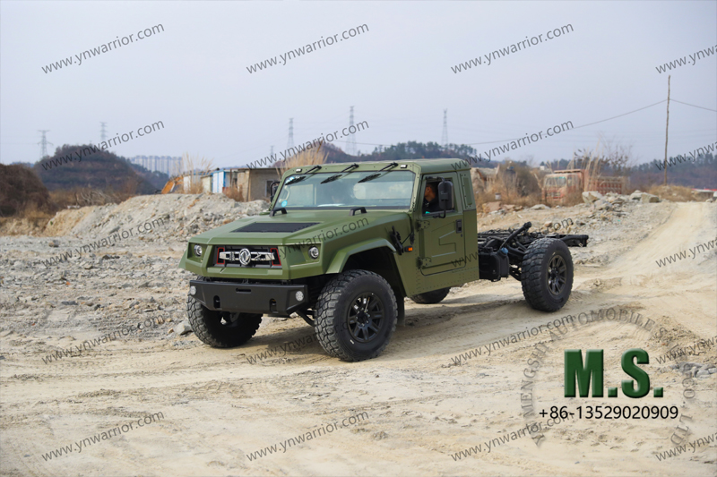 Dongfeng Chasis todoterreno 4x4 Mengshi con cabina 