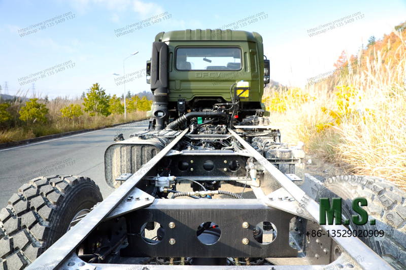 militar chasis color verde perspectiva frontal brote largo 
