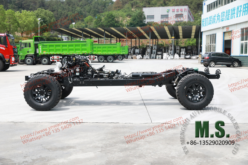 6-ton gross weight real shot China army vehicle 