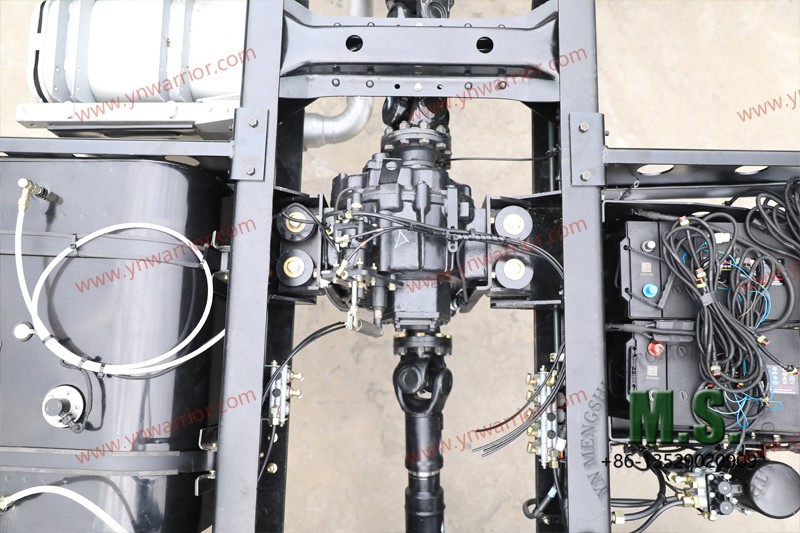 caja de transferencia del chasis rodante masivo todoterreno 6x6 