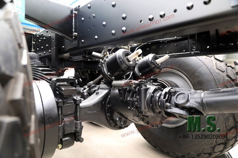 masivo todoterreno 6x6 eje militar Chasis rodante 