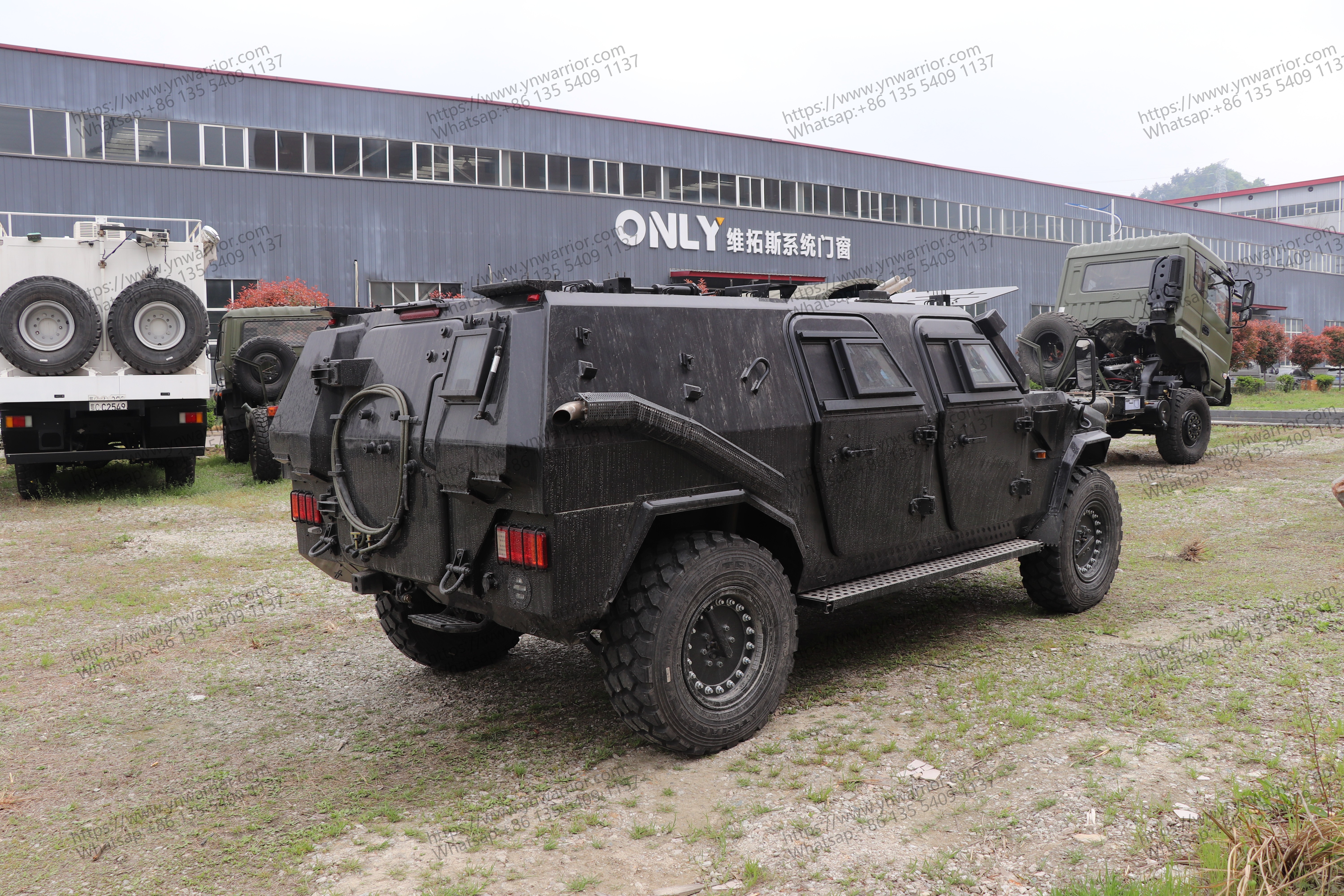 vehículo militar chino prueba bala de bala vehículo 