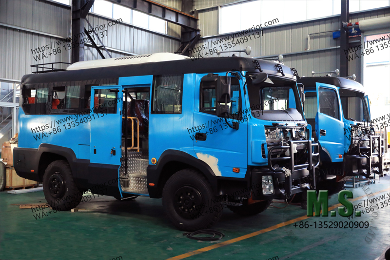 Dongfeng autobús todoterreno en progreso 