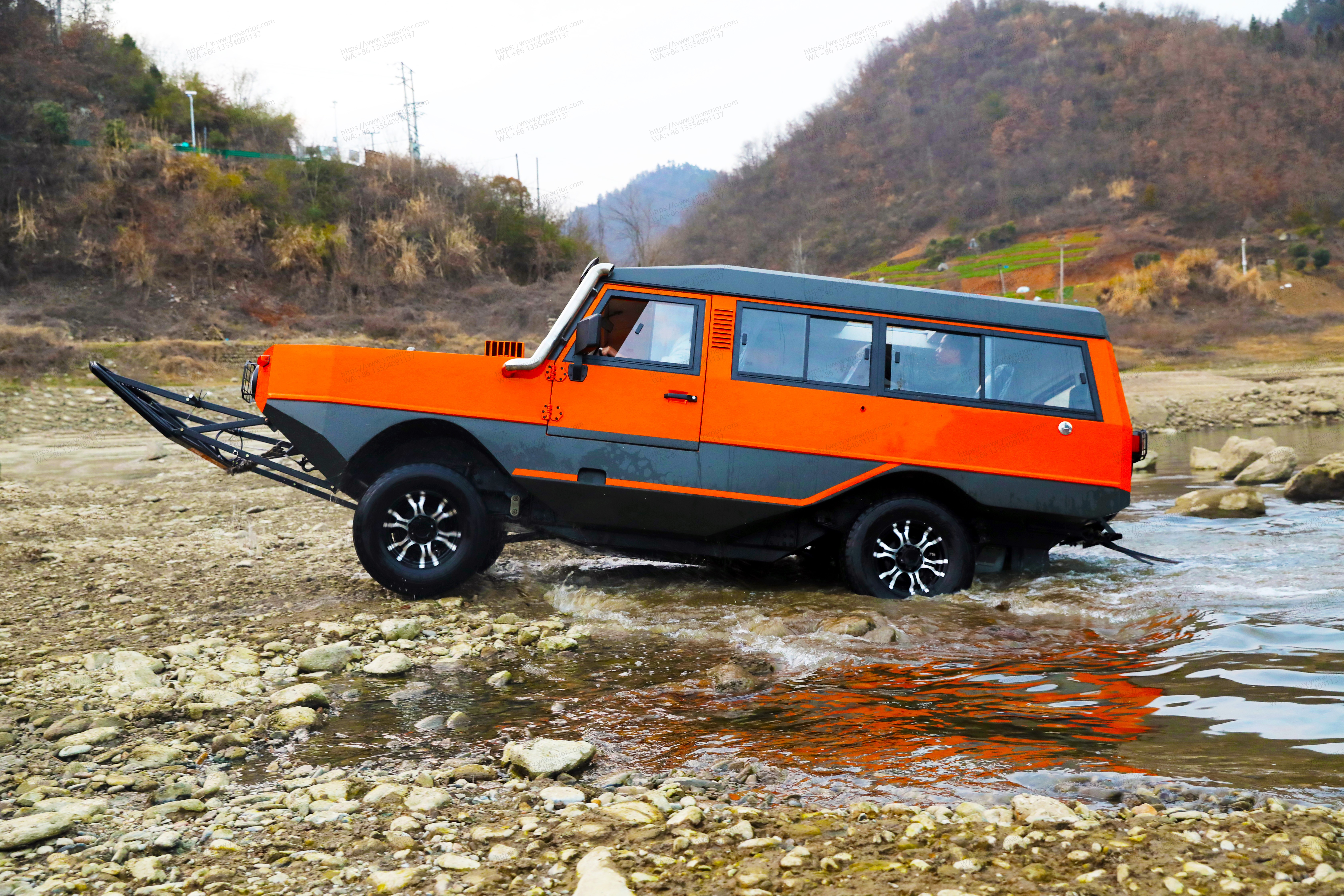 Dongfeng Off-road Vehículos Ejército Utilice profundidad de agua GRATIS 