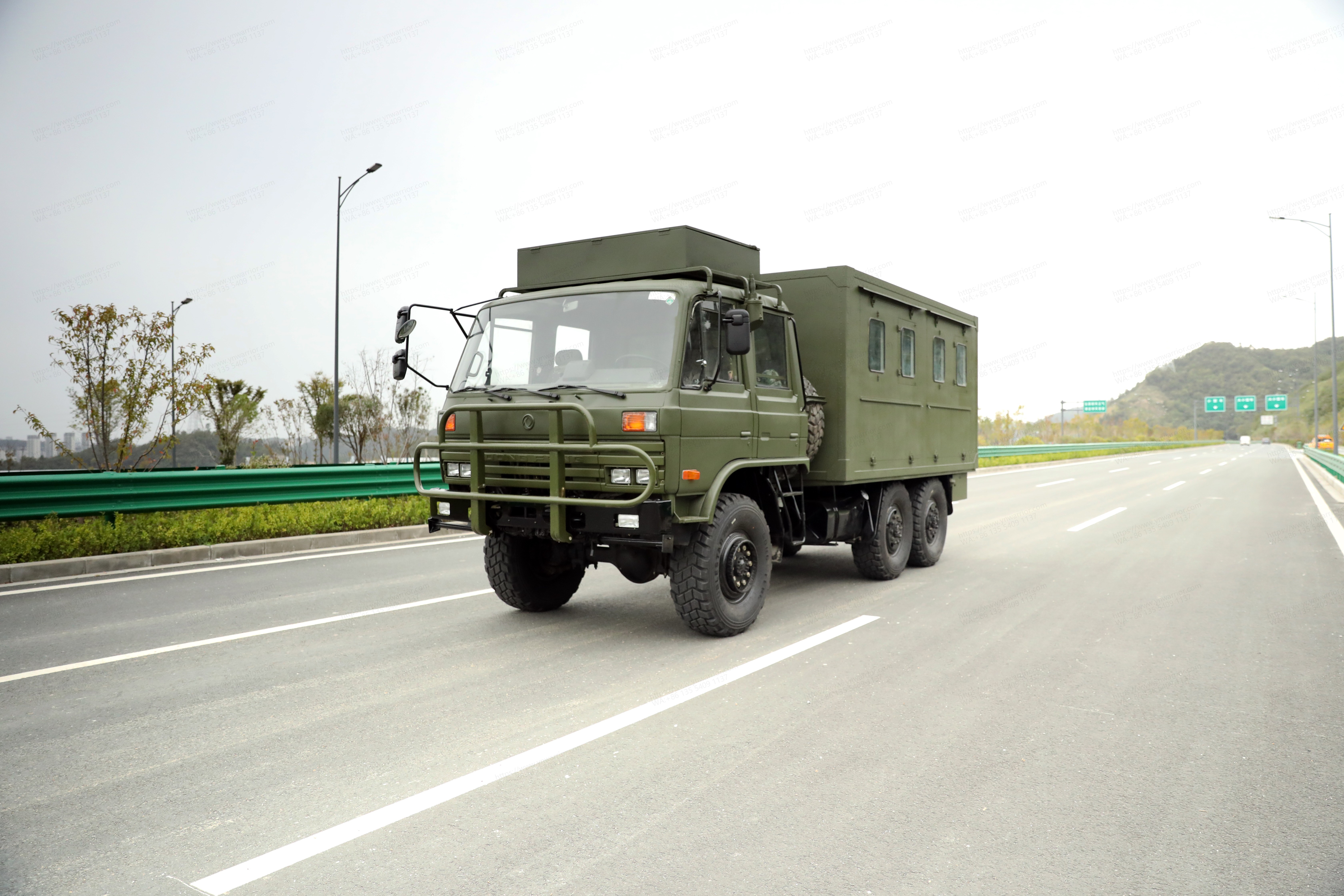 Dongfeng 6x6 camionero todoterreno 