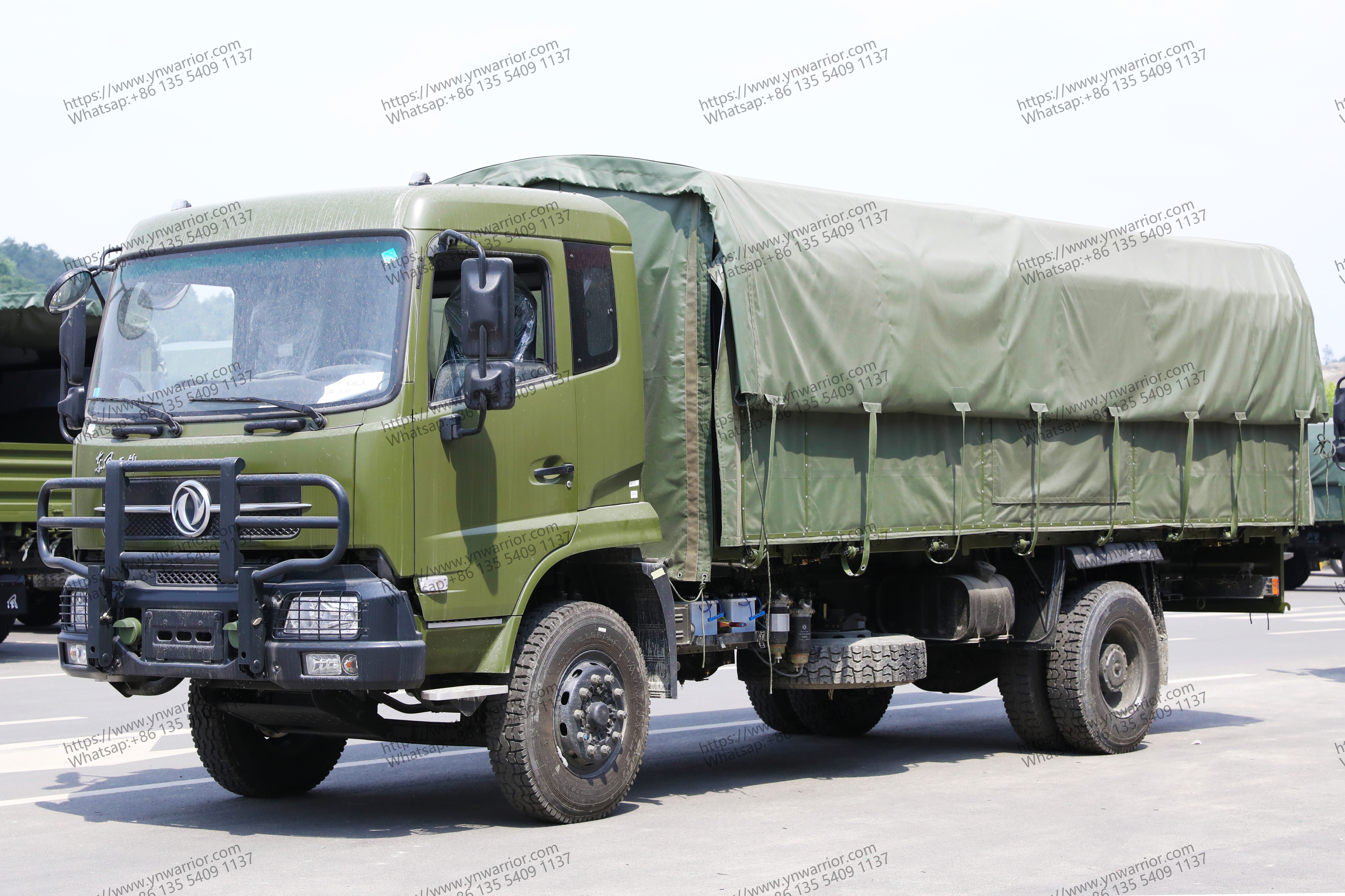 Dongfeng 4x4 Tropas Truck with Cannopy 