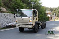 Dongfeng Chasis de camión todoterreno Bobcat de seis unidades_ 6*6 Chasis de camión diésel de exportación popular_ Nuevo Dongfeng Exportación de chasis de camión volquete Bobcat