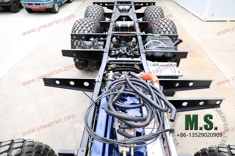 freno de aire Chasis rodante masivo todoterreno 6x6 