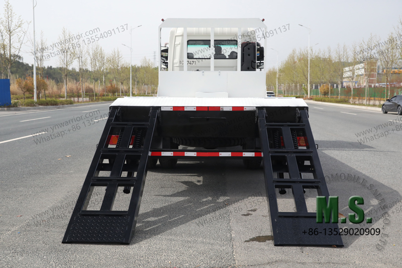 Camión de rescate Flatbed Flate