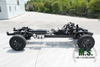 220 caballos de fuerza de 6 toneladas de peso bruto militar servido Dongfeng Mengshi Rolling Chassis_run-Flat, CTIS, transmisión automática, suspensión independiente de doble depósito doble delantero y trasero