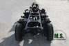 210 caballos de fuerza de 11 toneladas de peso bruto 6x6 Motor de chasis_cummins de autobús fuera de carretera 6x6, eje sólido, eje sólido, neumático único, Lock_Manufacturer directo directo