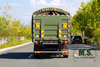 210 caballos de fuerza de 16 toneladas de peso bruto Dongfeng 4x4 Cargo Camion_cummins, nivel de emisión euro-6, puerta de rampa de elevación hidráulica, lona de lluvia, servicio pesado en servicio directo directo