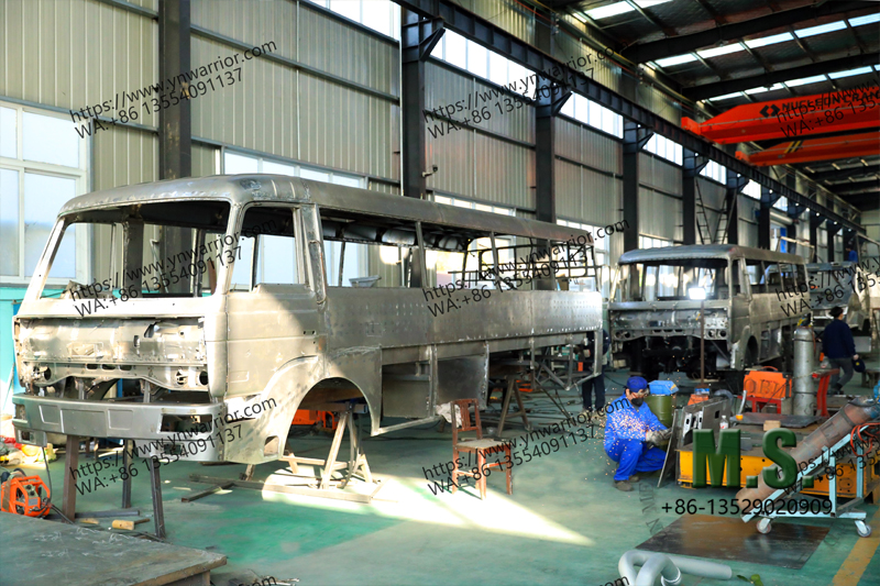 chasis de fabricación de carrocería de autobús 