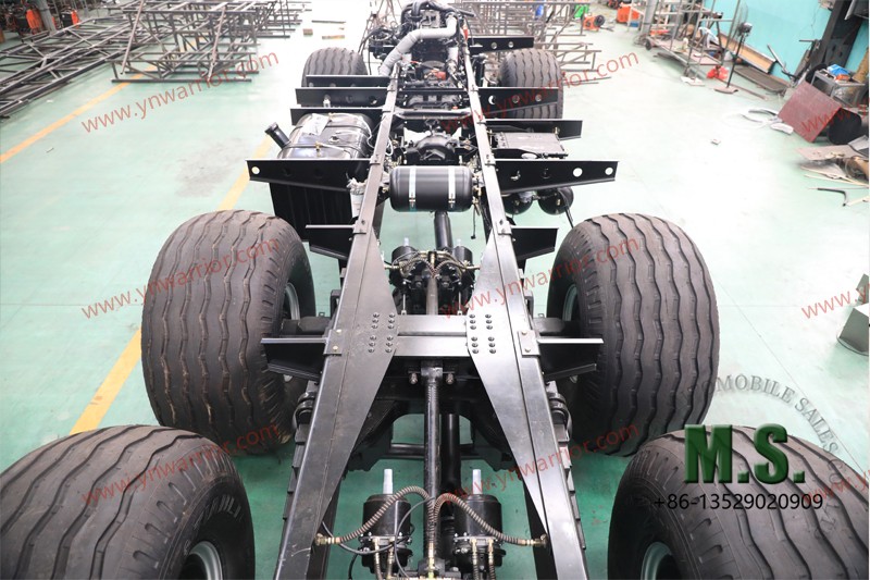 rodante masivo todoterreno 6x6 directo del fabricante Chasis rodante 