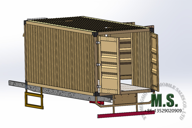 caja de carga de tipo Van