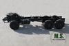 210 caballos de fuerza de 11 toneladas de peso bruto 6x6 Motor de chasis_cummins de autobús fuera de carretera 6x6, eje sólido, eje sólido, neumático único, Lock_Manufacturer directo directo