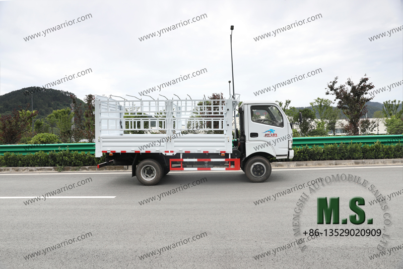 de pollo, camión de transporte de ganado camión pequeño 