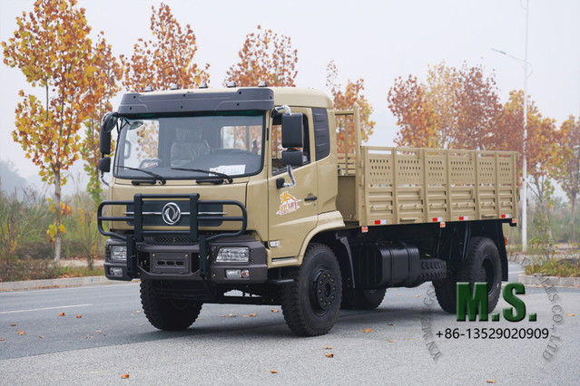 Camión de carga 4x2 con cabina moderna, 210 caballos de fuerza y ​​18 toneladas de peso bruto Dongfeng_Motor Weichai, 60% de capacidad de pendientes, rentable, servicio pesado_Directo del fabricante