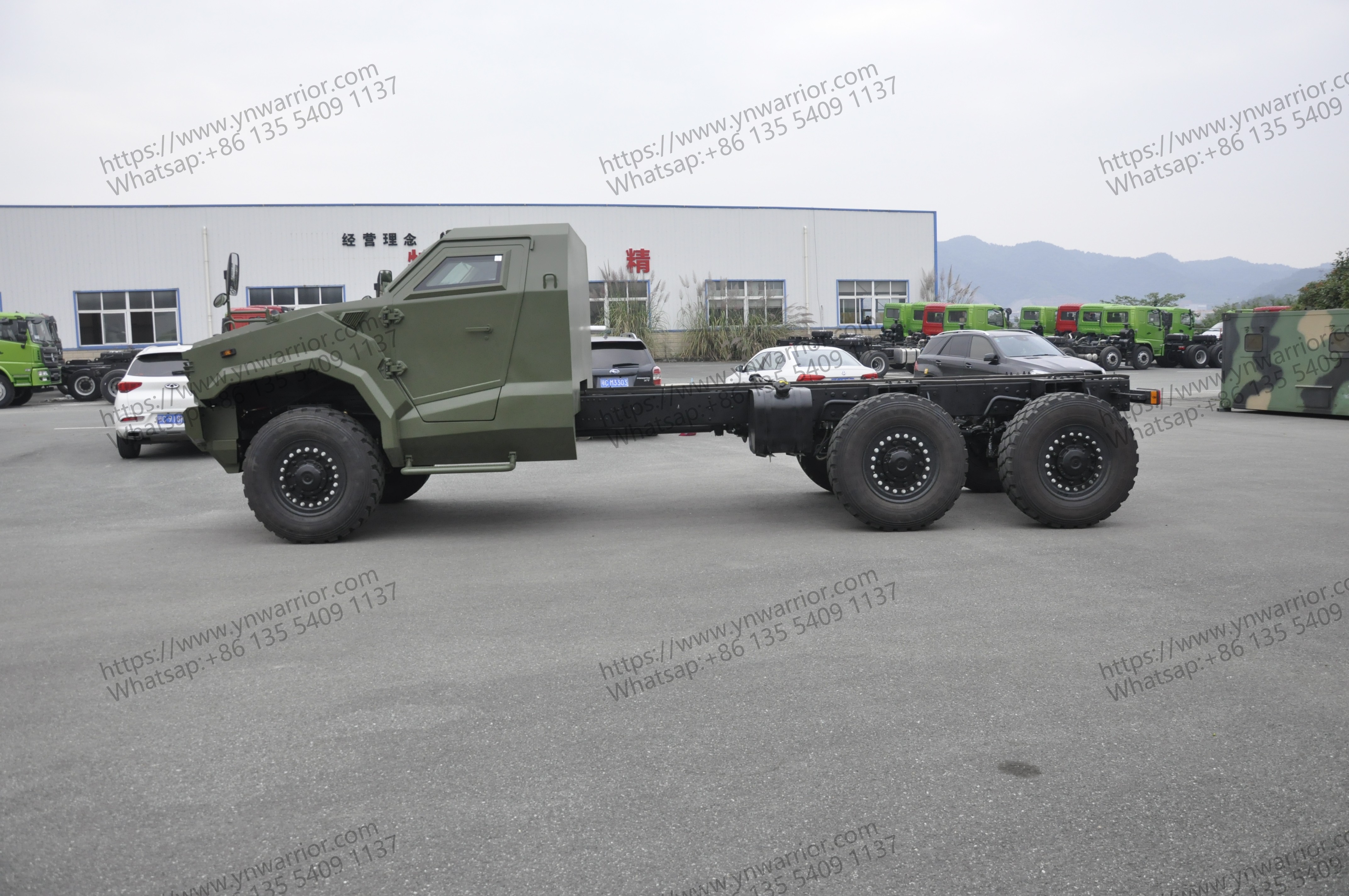 6x6 CHASSIS AMERTADO DE 