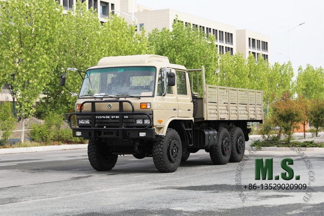 210 caballos de fuerza de 11 toneladas de peso bruto Doulbe Row Cab Dongfeng Tropas Carrier/Cargo Truck_Cummins, parachoques delantero, aire acondicionado, ventilación, cabrestante eléctrico trasero, CTIS en Tyre_Manufacturer directo