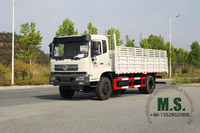 210 caballos de fuerza de 15 toneladas de peso bruto Dongfeng Cargo de carga Cargo extendido Box_Base Wheelmess, motor Cummins, aire acondicionado, llanta de repuesto, buen precio_manufacturer directo directo