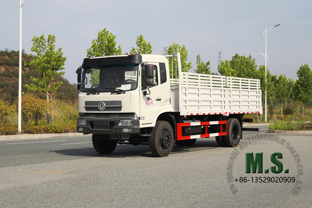210 caballos de fuerza de 15 toneladas de peso bruto Dongfeng Cargo de carga Cargo extendido Box_Base Wheelmess, motor Cummins, aire acondicionado, llanta de repuesto, buen precio_manufacturer directo directo
