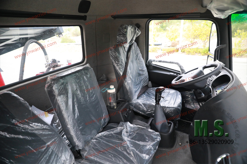 la cabina estándar de camiones volquete chino de Dongfeng camión