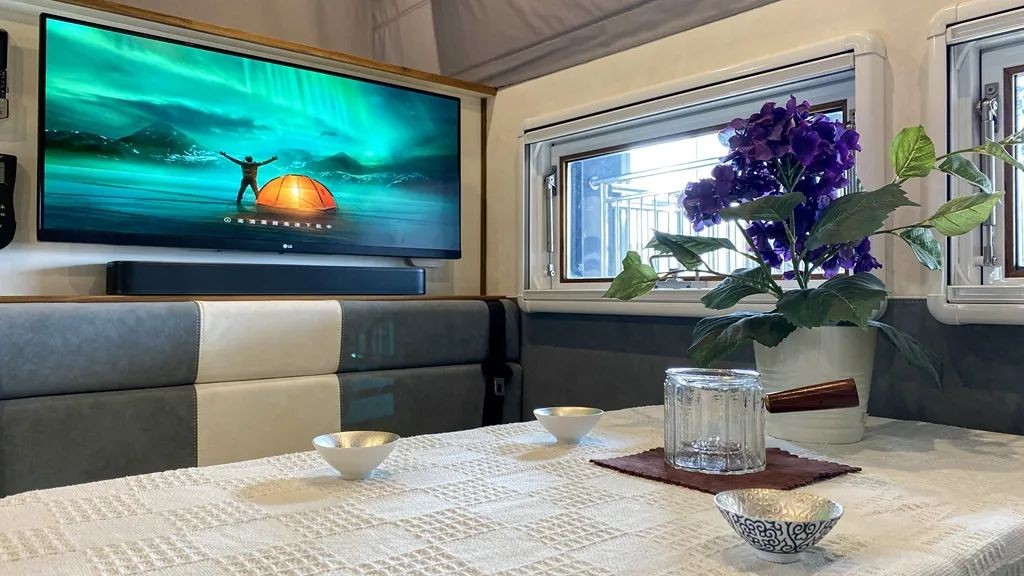 expedición toliet 4x4 todoterreno versión mengshi expedición con escritorio de cristal 