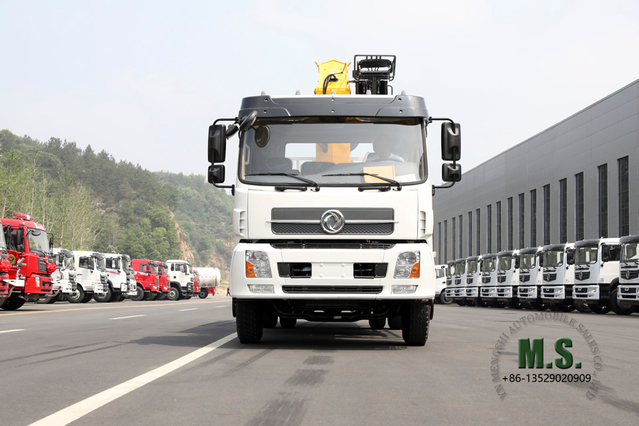 Dongfeng Camión XCMG de 10 toneladas con modificación de chasis Crane_Truck_Dongfeng Camión especial 4×2