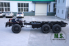 Chasis rodante para autobús de servicio pesado todoterreno 6x6 con masa bruta de 340 caballos de fuerza y ​​25 toneladas_Motor Weichai, Dongfeng, bloqueo del diferencial, CTIS, eje rígido, extremadamente duradero_directo del fabricante