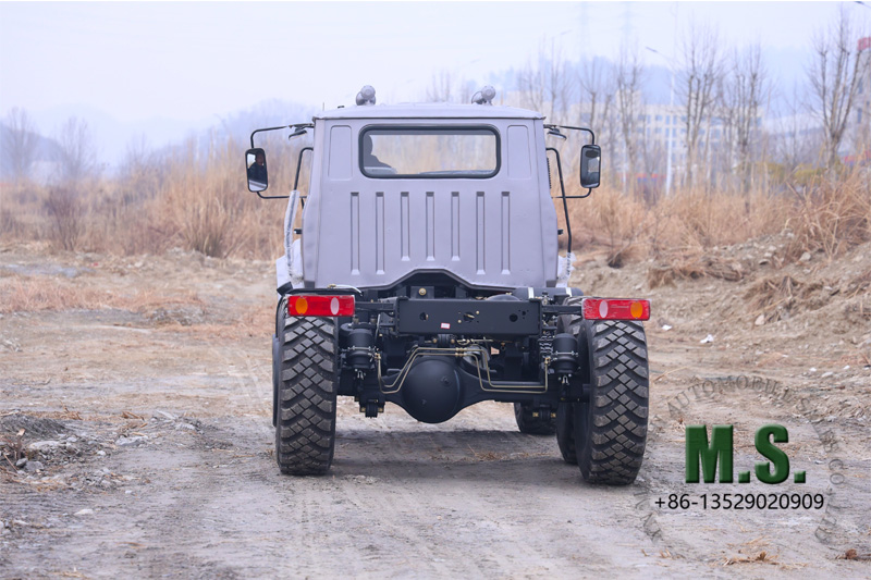 Cami&oacute;n de cabina de un solo neum&aacute;tico 6x6 duradero y 